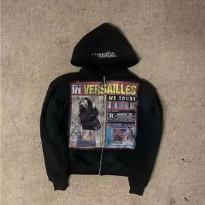 Y2K Retro Gothic Hoodie | Unisex Streetwear | K-pop Oversized Sweatshirt